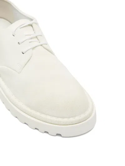 Marsèll Lace-up Platform Derby Shoes In White