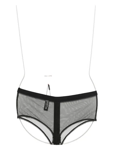 Maison Close Pure Tentation Openable Mesh Shorts