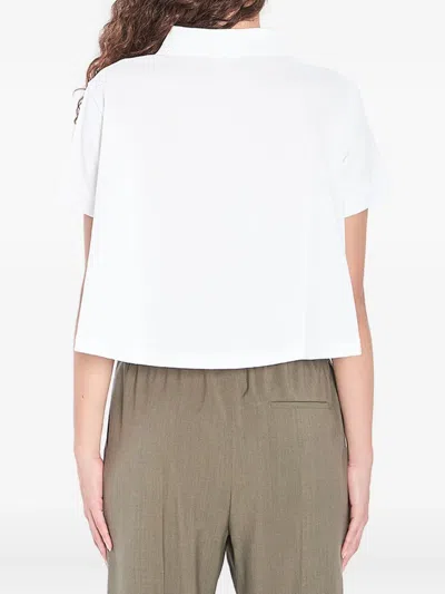 Loewe Women Cotton Trapeze Polo Shirt