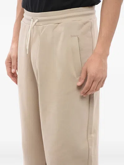 Giorgio Armani Elastic-waist Drawstring Sweatpants In Brown