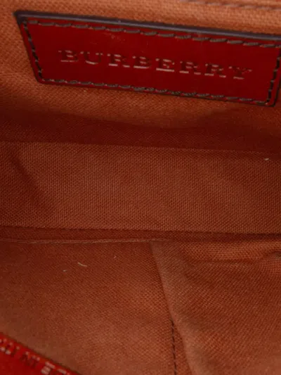 Pre-owned Burberry 2000-2017 Haymarket Check Coated Canvas Brickfield Crossbody Bag