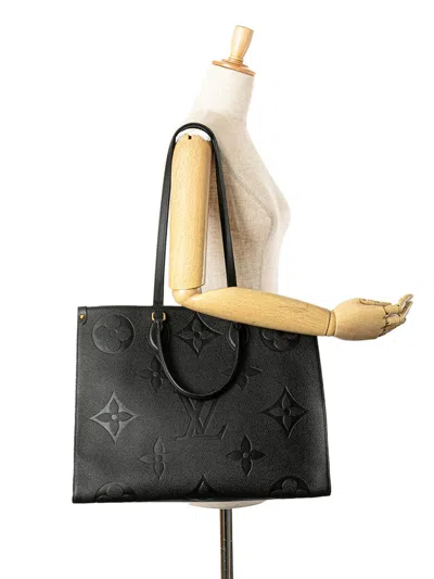 Pre-owned Louis Vuitton 2021-2025 Monogram Empreinte Onthego Gm Satchel