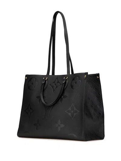 Pre-owned Louis Vuitton 2021-2025 Monogram Empreinte Onthego Gm Satchel