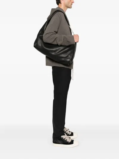 Rick Owens Gemini Zip-fastening Leather Shoulder Bag