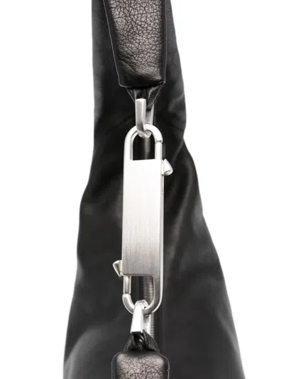 Rick Owens Gemini Zip-fastening Leather Shoulder Bag