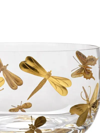 Artel Fly Fusion Butterfly Glass Bowl (13 Cm) In Transparent