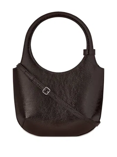 Courrèges Holy Shoulder Bag In Brown