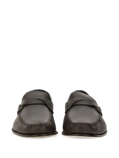 Tom Ford Leather Penny Loafers