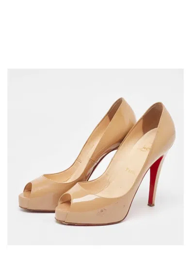 Pre-owned Christian Louboutin 120mm New Very Prive Patent-leather Pumps