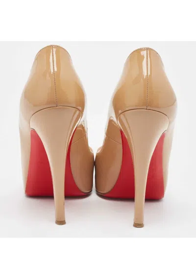 Pre-owned Christian Louboutin 120mm New Very Prive Patent-leather Pumps