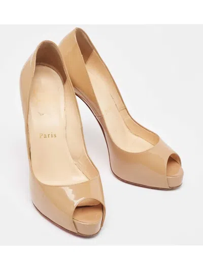 Pre-owned Christian Louboutin 120mm New Very Prive Patent-leather Pumps
