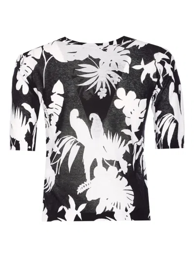 Max Mara Studio Top Woman Multicolor