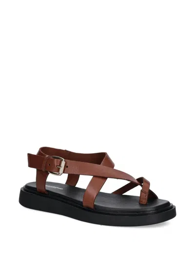 Vagabond Connie Buckle-fastening Cross-strap Sandals In Blue