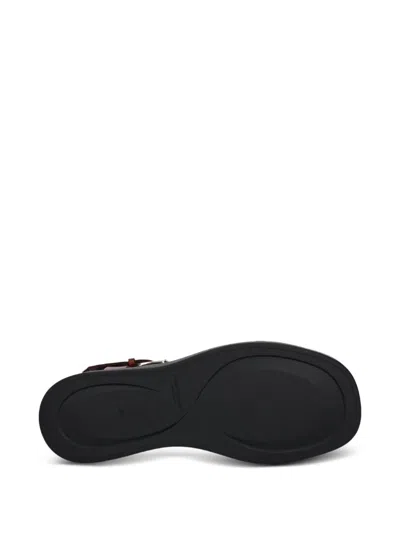 Vagabond Connie Buckle-fastening Cross-strap Sandals In Blue