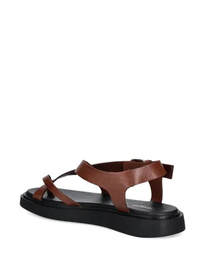 Vagabond Connie Buckle-fastening Cross-strap Sandals In Blue