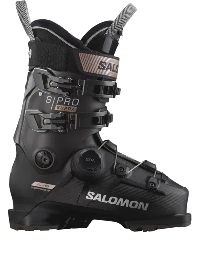 Salomon S/pro Supra Boa 95 Ski Boots In Black