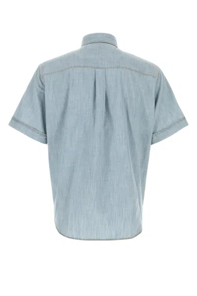 Fendi Collared Shirt With Pocket And Short Sleeves