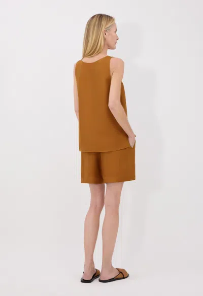 Loulou De Saison Gaby Top Woman Ocher