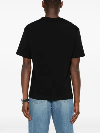 Apc Boxy Micro Logo T-shirt In Black