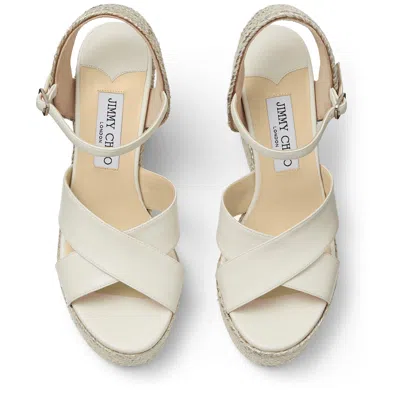 Jimmy Choo Strappy Open Toe Wedge Sandals