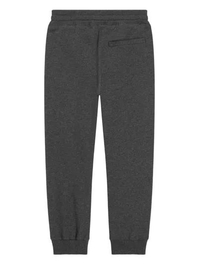 Dolce & Gabbana Elasticated-ankle Track Pants In Gray