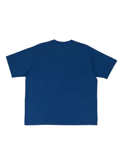 Sp5der Spider Web Logo T-shirt In Blue