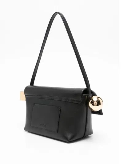 Jacquemus Le Rond Carre Leather Shoulder Bag