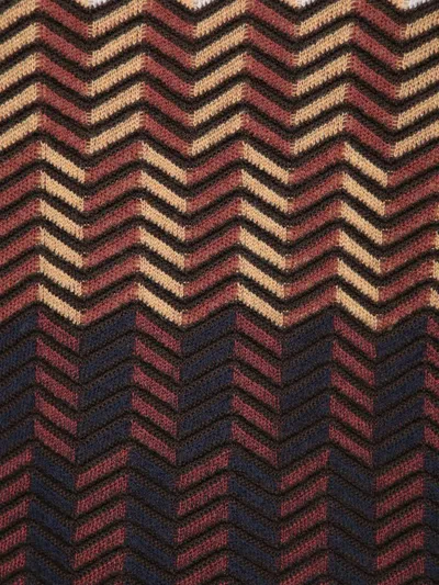 Missoni Zigzag Virgin Wool Crewneck Pullover In Multi
