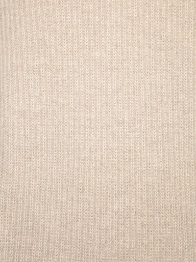 Zegna Oasi Cashmere Crewneck Jumper In Neutral
