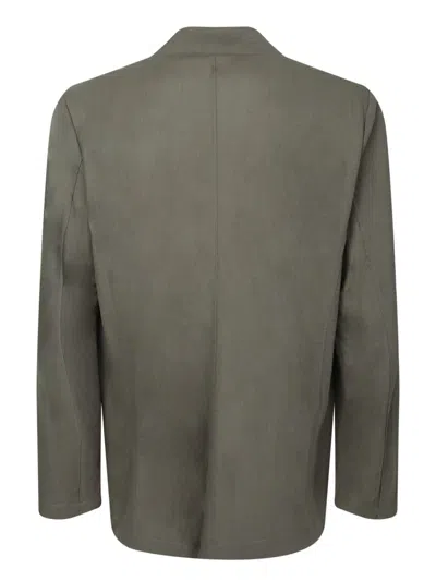Harris Wharf London Dove Grey Rayon Jacket
