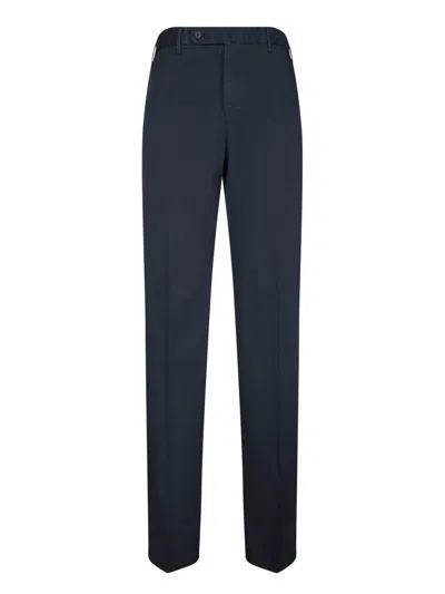 Incotex Batavia Blue Trousers In Blue