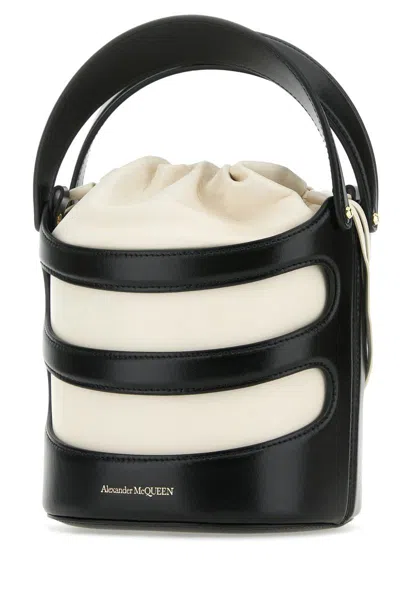 Alexander Mcqueen The Rise Nappa Leather Bucket Bag