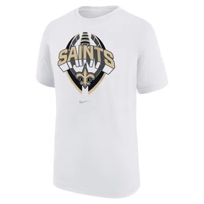 Nike New Orleans Saints Legend Icon Big Kidsâ  Dri-fit Nfl T-shirt In Black