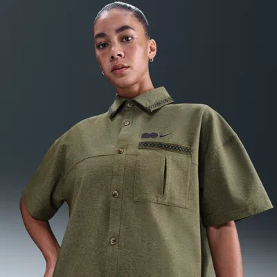 Nike Women's Naomi Osaka Oversized Short-sleeve Top