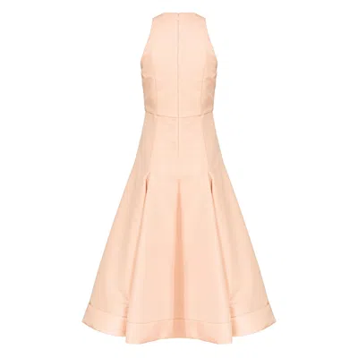 Pinko Robe Midi En Popeline Technique