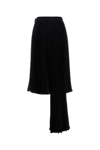 Bottega Veneta Women's Polyester Pant-skirt In Black