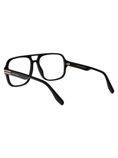 Marc Jacobs Havana Acetate Glasses In Brown