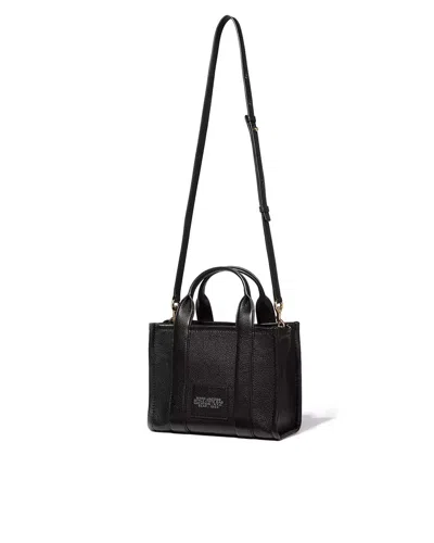 Marc Jacobs Mini Leather Tote Bag In Black