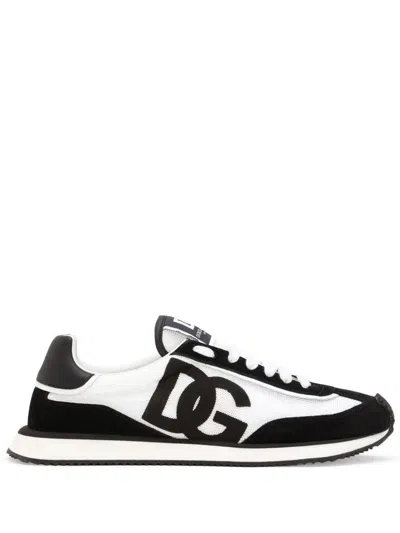 Dolce & Gabbana Mixed-material Dg Cushion Sneakers