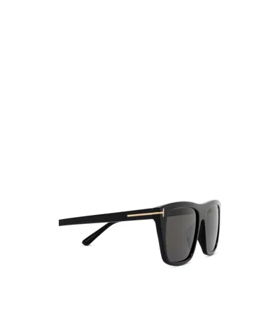 Tom Ford Eyewear Aslan Square-frame Sunglasses In Brown