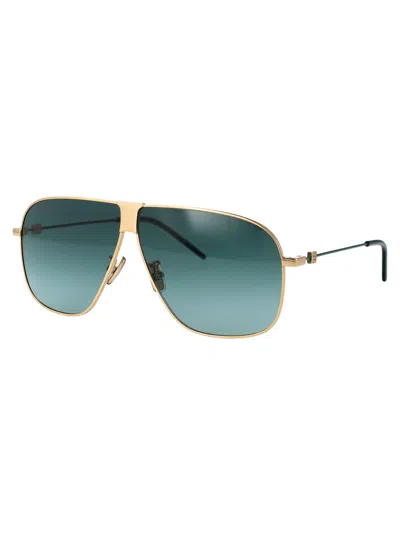Givenchy Eyewear Pilot Frame Sunglasses In Green