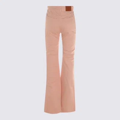 Chloé High Waist Cotton Flare Jeans