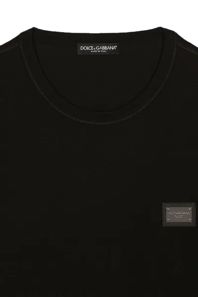 Dolce & Gabbana Black T-shirts & Vests - T-shirts Men