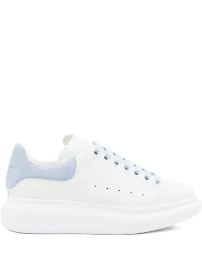Alexander Mcqueen White Oversized Sneakers In White