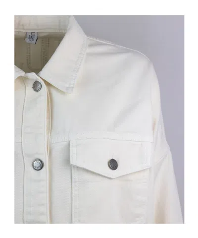 Liu •jo Liu Jo Denim Logo Embellished Denim Jacket