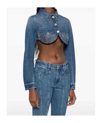 Jean Paul Gaultier Long Sleeve Button Denim Jacket