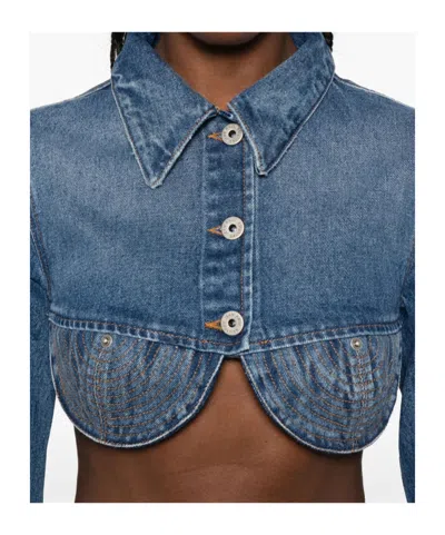 Jean Paul Gaultier Long Sleeve Button Denim Jacket