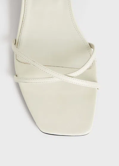 Totême Toteme Crossover Sandals In White