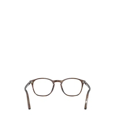 Persol Full Frame Plain Mirror In Brown