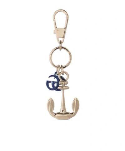 Gucci Keychain With Anchor And Double G